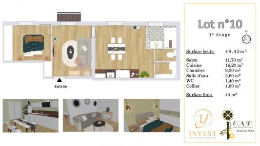 Acheter Appartement Lons-le-saunier 71000 euros