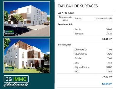 For sale Haucourt-moulaine 3 rooms 77 m2 Meurthe et moselle (54860) photo 2