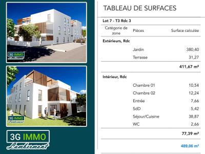 For sale Haucourt-moulaine 3 rooms 77 m2 Meurthe et moselle (54860) photo 3