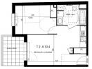For rent Apartment Clermont-ferrand 39 m2 2 pieces
