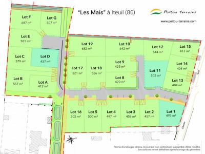 Acheter Terrain Iteuil 41900 euros