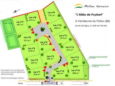 For sale Chabournay SAINT-MARTIN-LA-PALLU 629 m2 Vienne (86380) photo 1