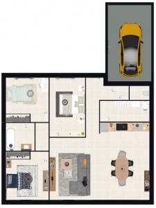 For sale Montelimar 4 rooms 91 m2 Drome (26200) photo 2