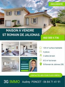 Acheter Maison Saint-romain-de-jalionas 449000 euros