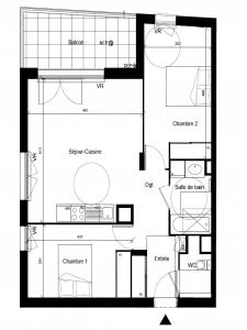 Acheter Appartement Grigny 182990 euros