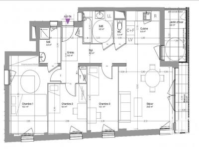 For sale Ile-saint-denis 4 rooms 81 m2 Seine saint denis (93450) photo 3