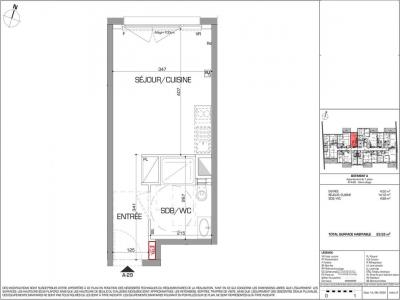 For rent Metz 1 room 23 m2 Moselle (57000) photo 1