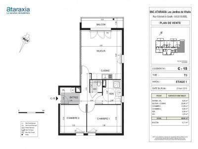 Louer Appartement Guidel 616 euros