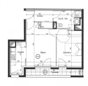 Louer Appartement 42 m2 Nantes