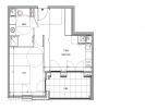 For rent Apartment Lentilly 37 m2 2 pieces