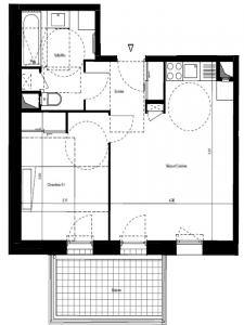 Annonce Location 2 pices Appartement Grenoble 38