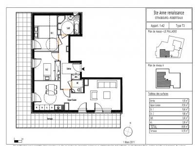 For rent Strasbourg 3 rooms 70 m2 Bas rhin (67000) photo 0