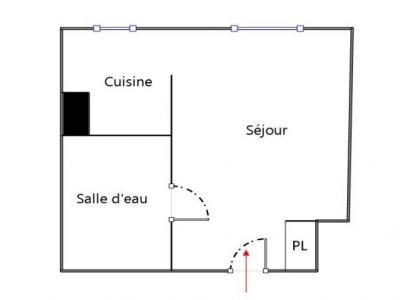 For sale Lyon-1er-arrondissement 1 room 28 m2 Rhone (69001) photo 2