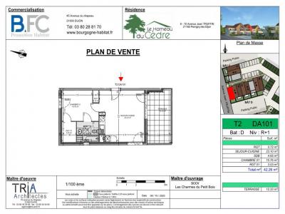For rent Perrigny-les-dijon 2 rooms 42 m2 Cote d'or (21160) photo 2