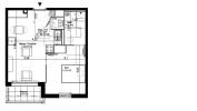 For rent Apartment Craponne 36 m2 2 pieces