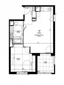 For rent Albertville 2 rooms 45 m2 Savoie (73200) photo 0
