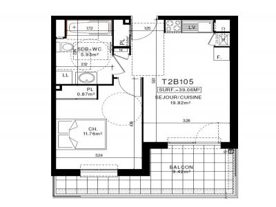 Annonce Location 2 pices Appartement Clermont-ferrand 63