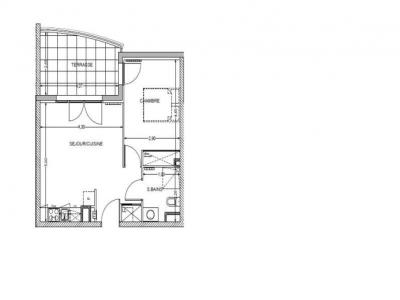 For rent Agde 2 rooms 39 m2 Herault (34300) photo 1