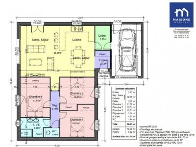 For sale Riaille 86 m2 Loire atlantique (44440) photo 2