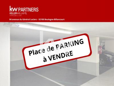 Annonce Vente Parking Courbevoie 92