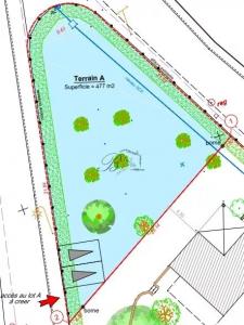 Acheter Terrain 477 m2 Pertuis