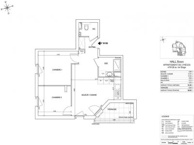 Louer Appartement 53 m2 Chambery