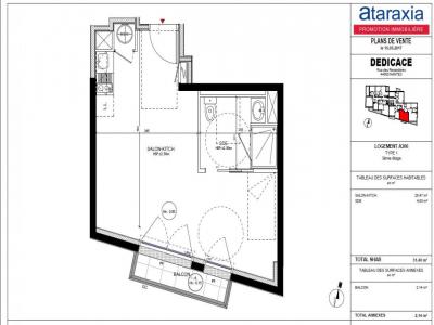 For rent Nantes 1 room 31 m2 Loire atlantique (44100) photo 3