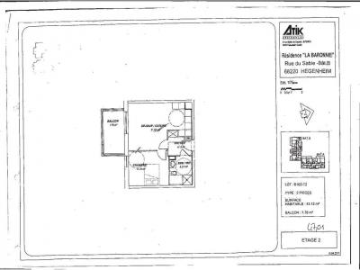 Louer Appartement Hegenheim 516 euros