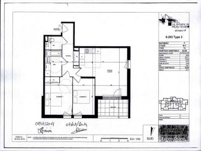 For rent Auray 3 rooms 62 m2 Morbihan (56400) photo 1