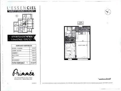 Annonce Location 2 pices Appartement Nancy 54