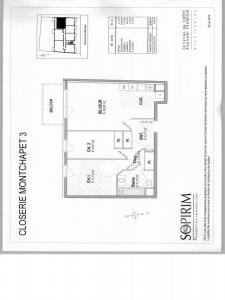 For rent Dijon 3 rooms 58 m2 Cote d'or (21000) photo 2