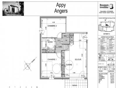 Louer Appartement Angers 686 euros