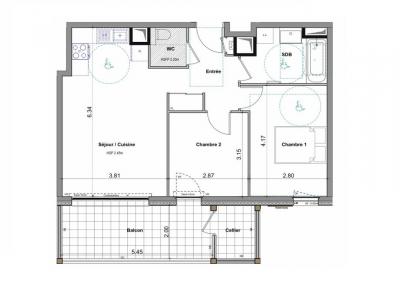 Acheter Appartement 56 m2 Feternes