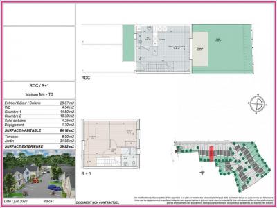 For rent Leves 3 rooms 64 m2 Eure et loir (28300) photo 1