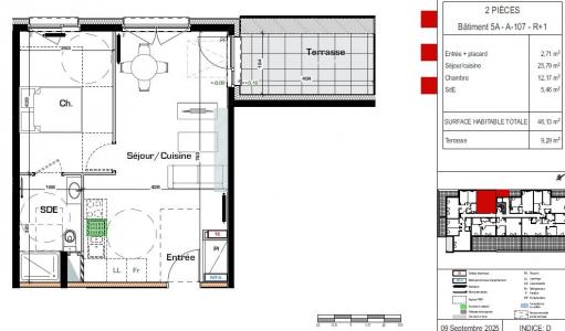 Acheter Appartement  212500 euros