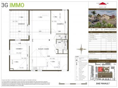 Annonce Vente 3 pices Appartement Baie-mahault 971