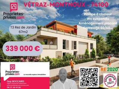 For sale Vetraz-monthoux 3 rooms 67 m2 Haute savoie (74100) photo 0