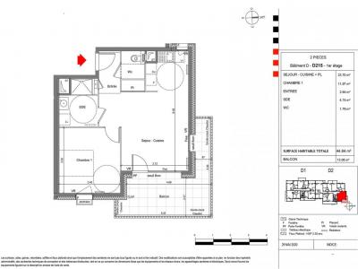 Annonce Location 2 pices Appartement Grenoble 38