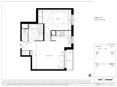 For rent Chilly-mazarin 2 rooms 45 m2 Essonne (91380) photo 1