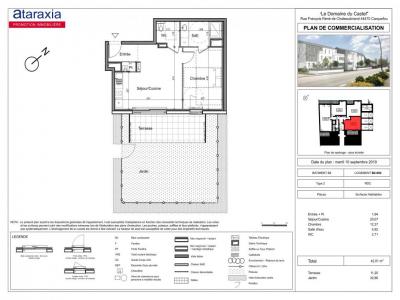 For rent Carquefou 2 rooms 42 m2 Loire atlantique (44470) photo 1