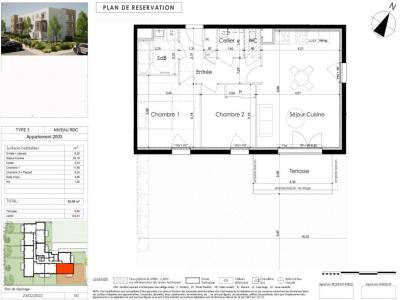 For rent Laval 3 rooms 62 m2 Mayenne (53000) photo 2