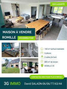 For sale Geveze ROMILLA 6 rooms 150 m2 Ille et vilaine (35850) photo 0