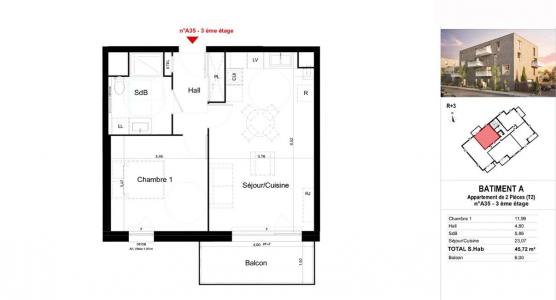 Annonce Location 2 pices Appartement Wattrelos 59