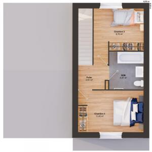 For sale Allouville-bellefosse 5 rooms 99 m2 Seine maritime (76190) photo 3