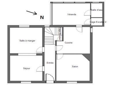 For sale Plonevez-du-faou 7 rooms 122 m2 Finistere (29530) photo 3