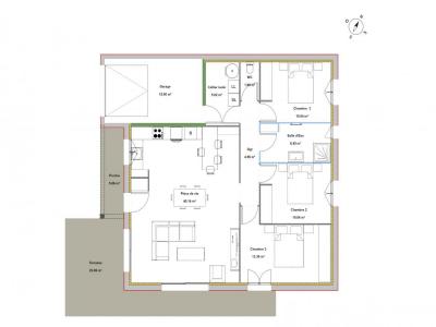 For sale Saint-pierre-du-mont 4 rooms 90 m2 Landes (40280) photo 1