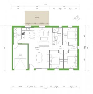 Annonce Vente 4 pices Maison Vielle-saint-girons 40