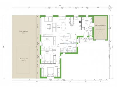 For sale Cazeres-sur-l'adour 4 rooms 90 m2 Landes (40270) photo 2