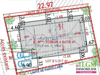 Acheter Terrain 317 m2 Remire-montjoly