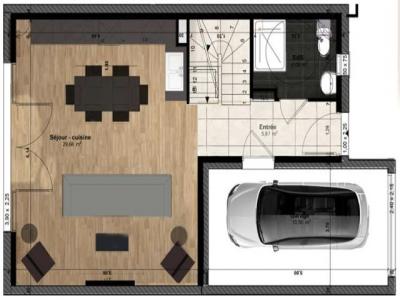 For sale Rosny-sous-bois 6 rooms 88 m2 Seine saint denis (93110) photo 2